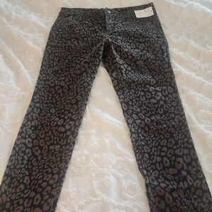 Leopard Print Pants (Sanctuary Clothing)